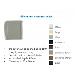 Vtičnica končna  MILLENNIUM - ELEKTrends