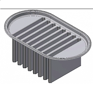 Žepni filter, G1, 1.2m2,550g/m2,poliester